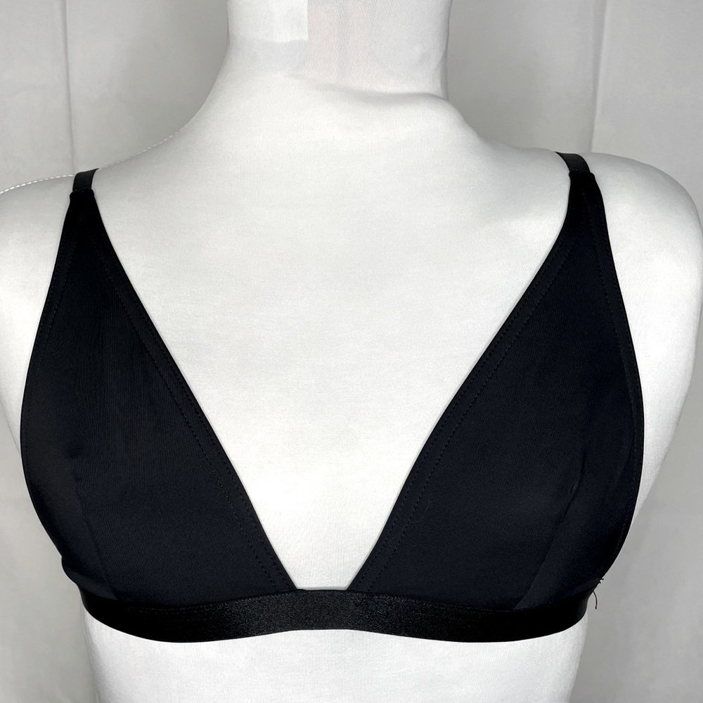 Basic Black Triangle Bra | Size *Small - image 1